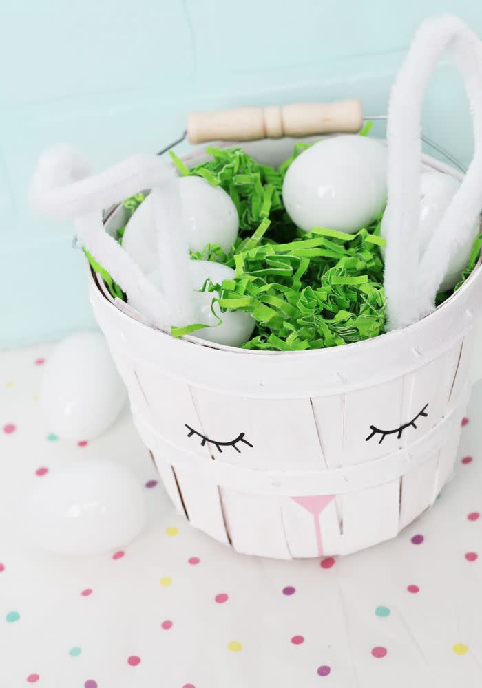 DIY Bunny Basket for Kids