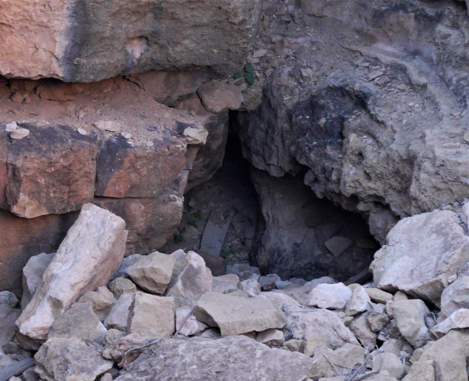 Entrance to the Apache Death Cave