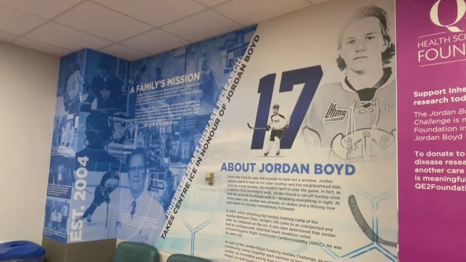 Jordan Boyd died as a result of undetected inherited heart disease in August 2013. The 16-year-old collapsed on the ice while was attending the hockey training camp for the Acadie–Bathurst Titan. 