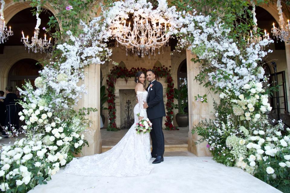 Bria Murphy WEDDING .Eddie Murphy daughter. credit: JOHN SOLANO PHOTOGRAPHY.