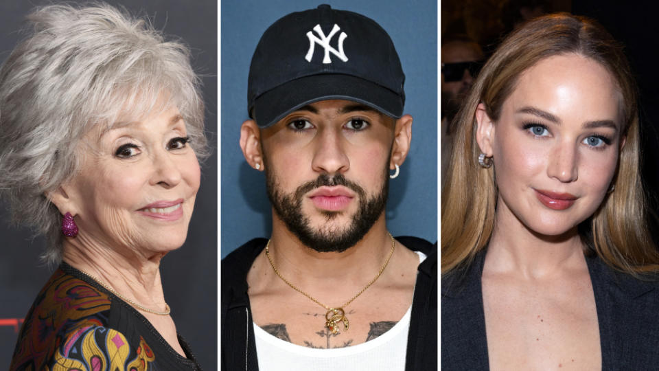 Rita Moreno - Bad Bunny - Jennifer Lawrence