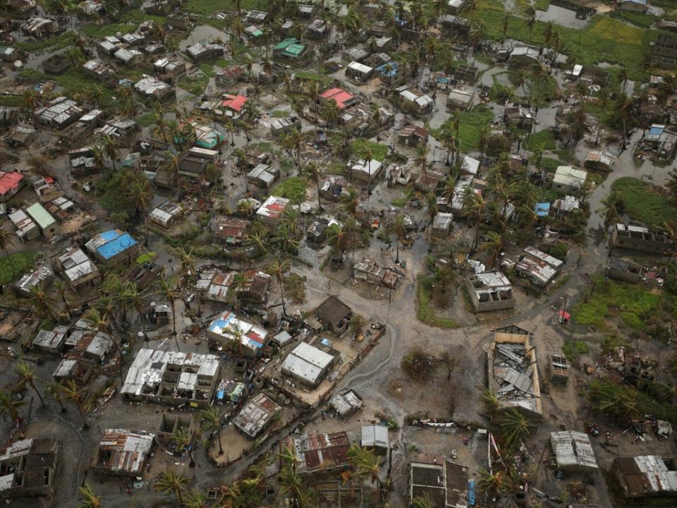 Cyclone Idai killed 1,300 people in Mozambique, Zimbabwe and Malawi in 2019 (Reuters)