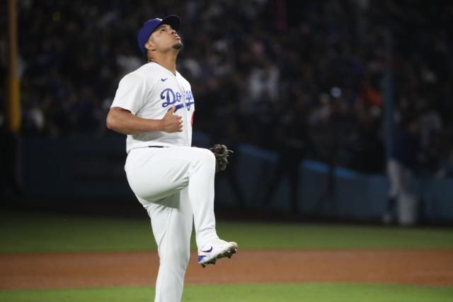 Rejuvenated Dodgers pitching staff spearheads victory over Astros, National Sports