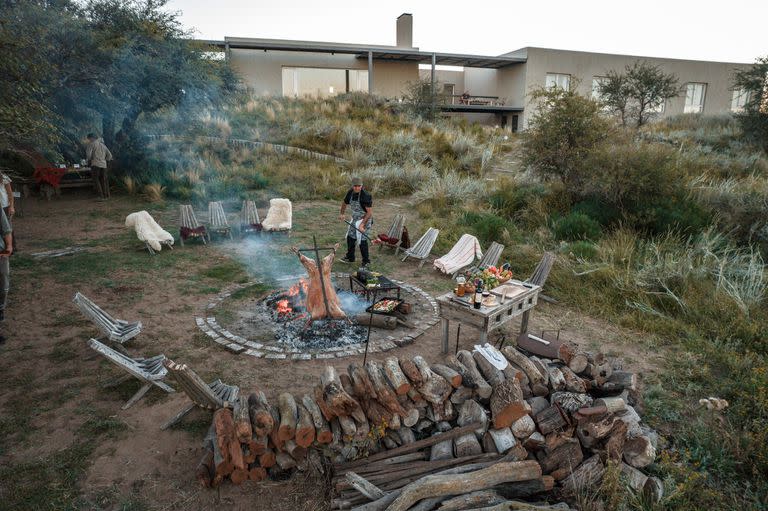 Se ofrece degustar diferentes tipos de carnes asadas