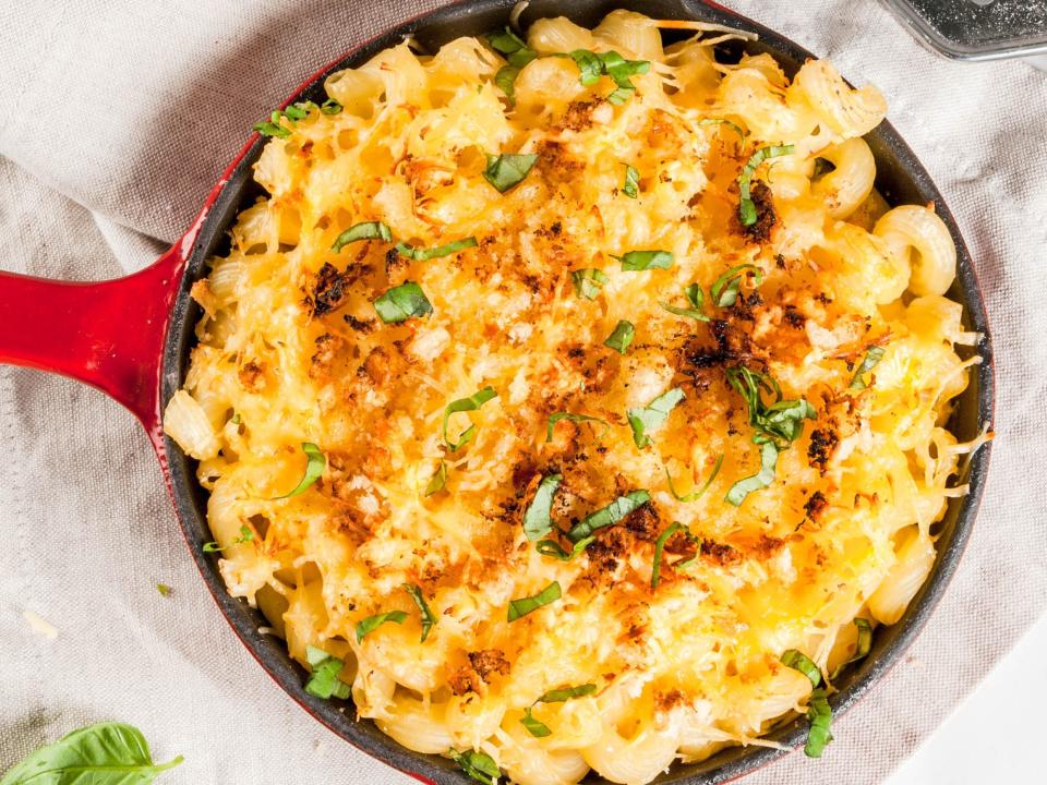 baked mac and cheese breadcrumbs