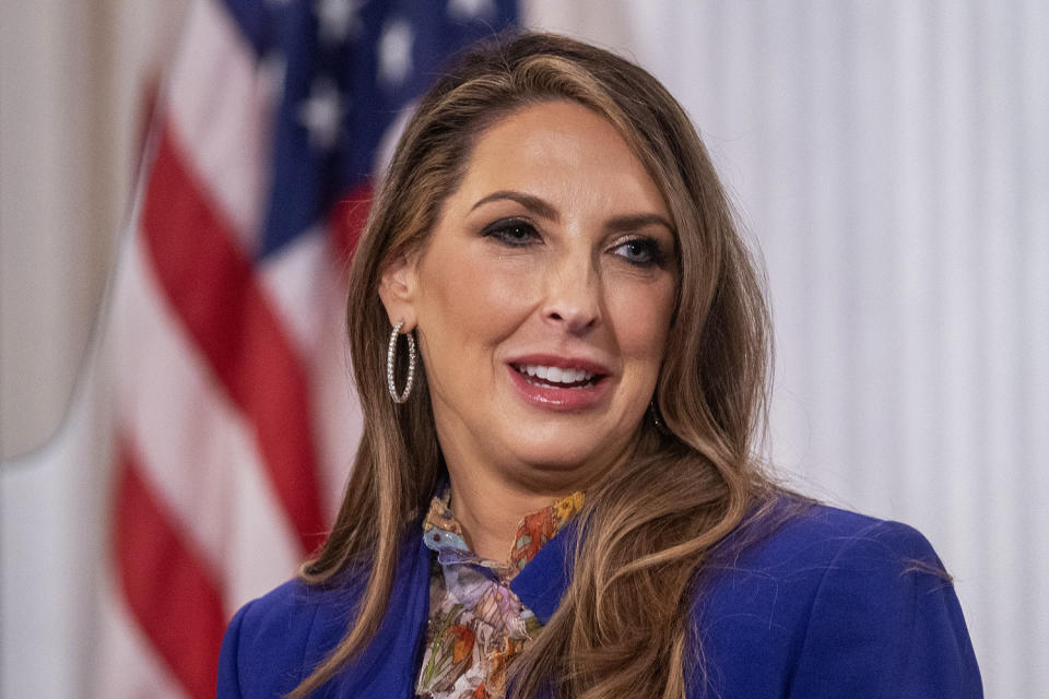 RNC Chairwoman Ronna McDaniel Speaks At The Ronald Reagan Presidential Library (David McNew / Getty Images file)