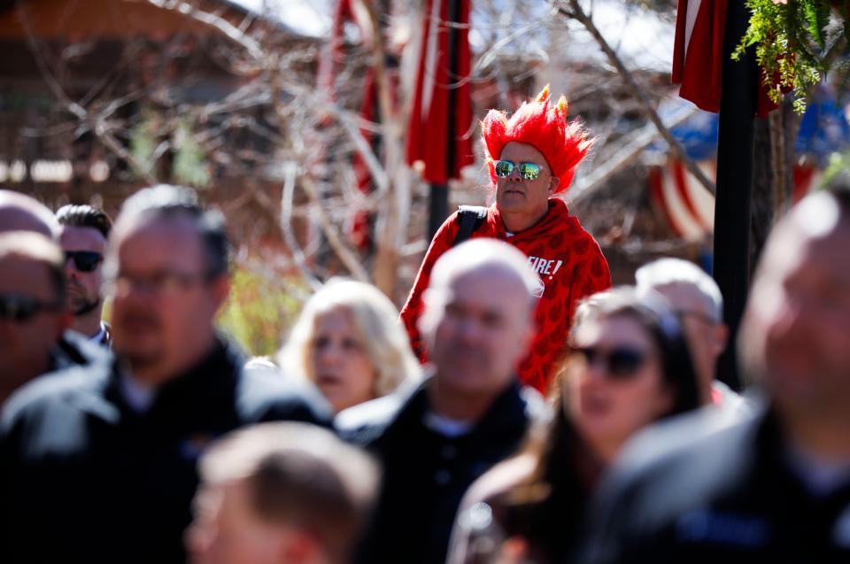 Silver Dollar City celebrated the grand opening of the new, second-generation Fire In The Hole roller coaster on Wednesday, March 27, 2024.