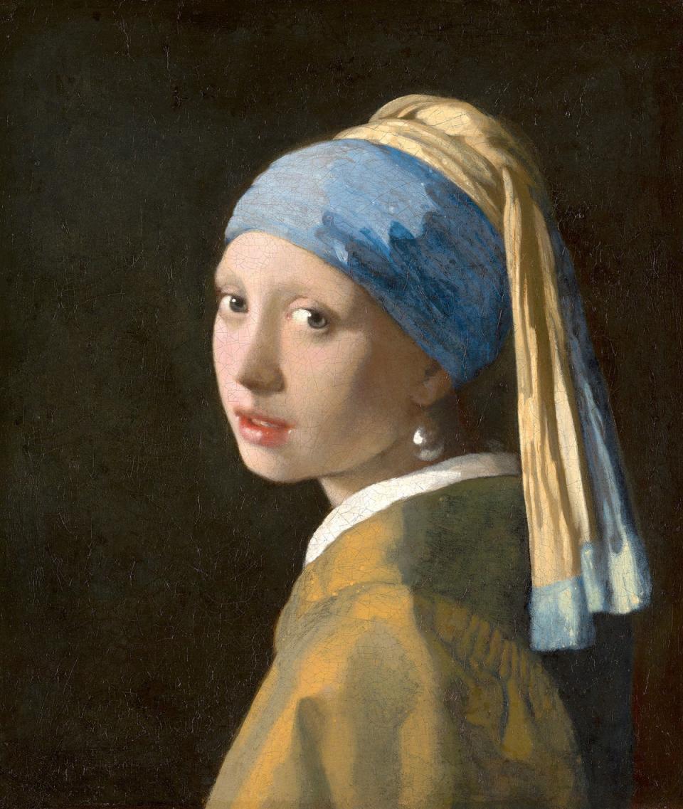 Girl with a Pearl Earring by Johannes Vermeer, 1664–67 (Mauritshuis)