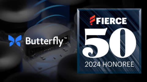 Butterfly Network named a 2024 Fierce 50 Honoree. (Graphic: Business Wire)