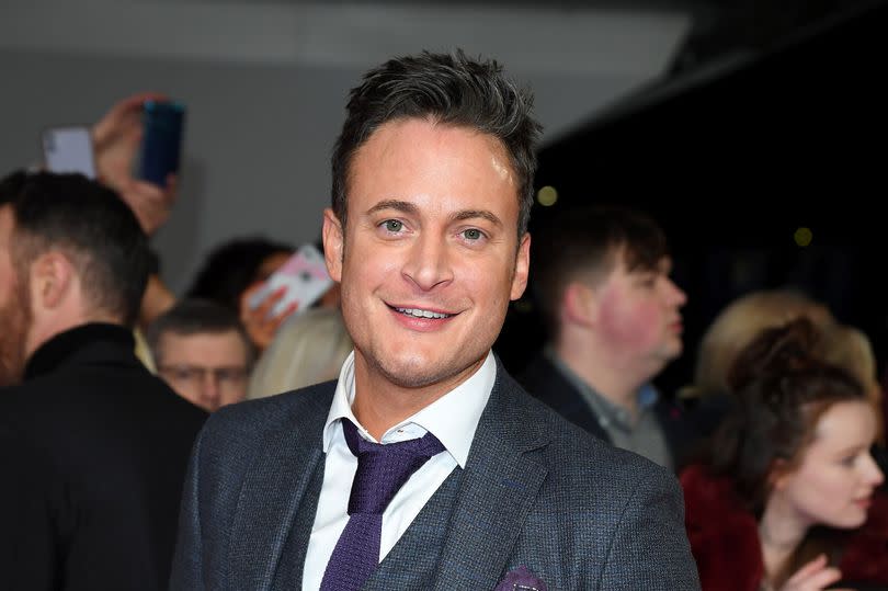 Actor Gary Lucy on the red carpet in 2020