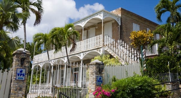 Villa Notman in Kongens Quarter, Charlotte Amalie, St. Thomas Island, U.S. Virgin Islands, West Indies