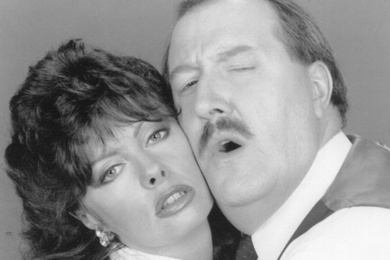 Tribute: Vicki Michelle pays emotional tribute to the late Gorden Kaye: Vicki Michelle /Twitter