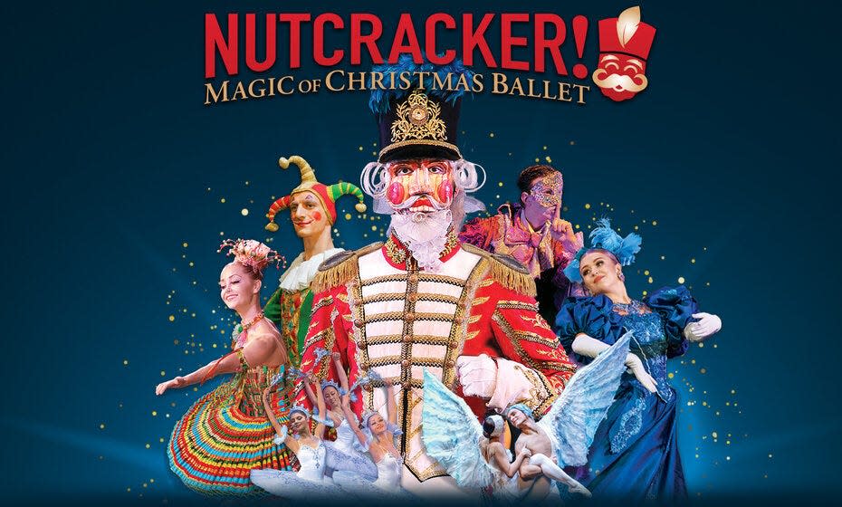 The production of 'Nutcracker! The Magic of Christmas Ballet' will be presented Dec. 31 in two performances at the Plaza Theatre.