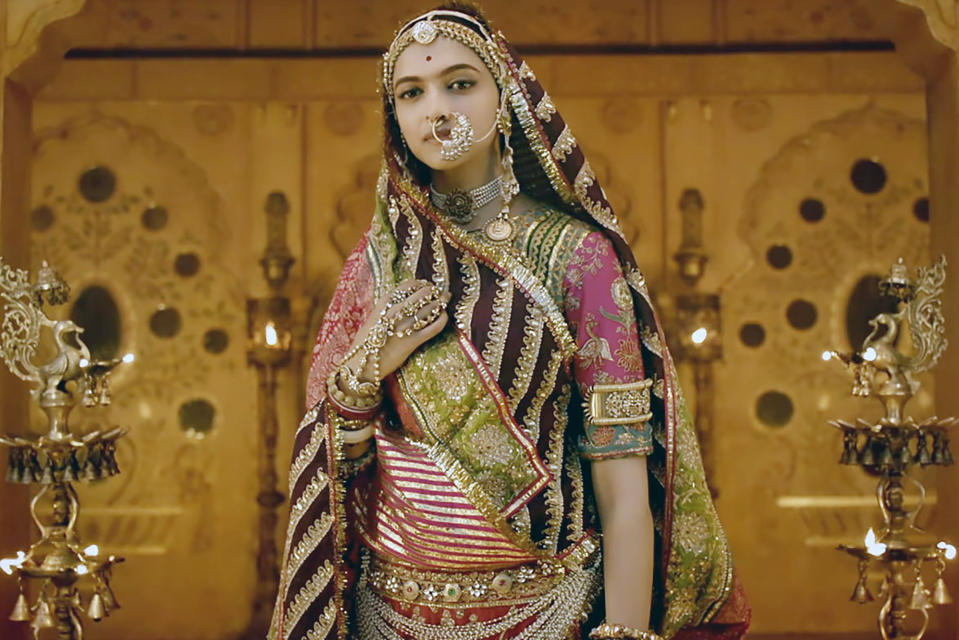 Padukone in <em>Padmavaat</em>, 2017.<span class="copyright">Paramount Classics/Everett Collection</span>