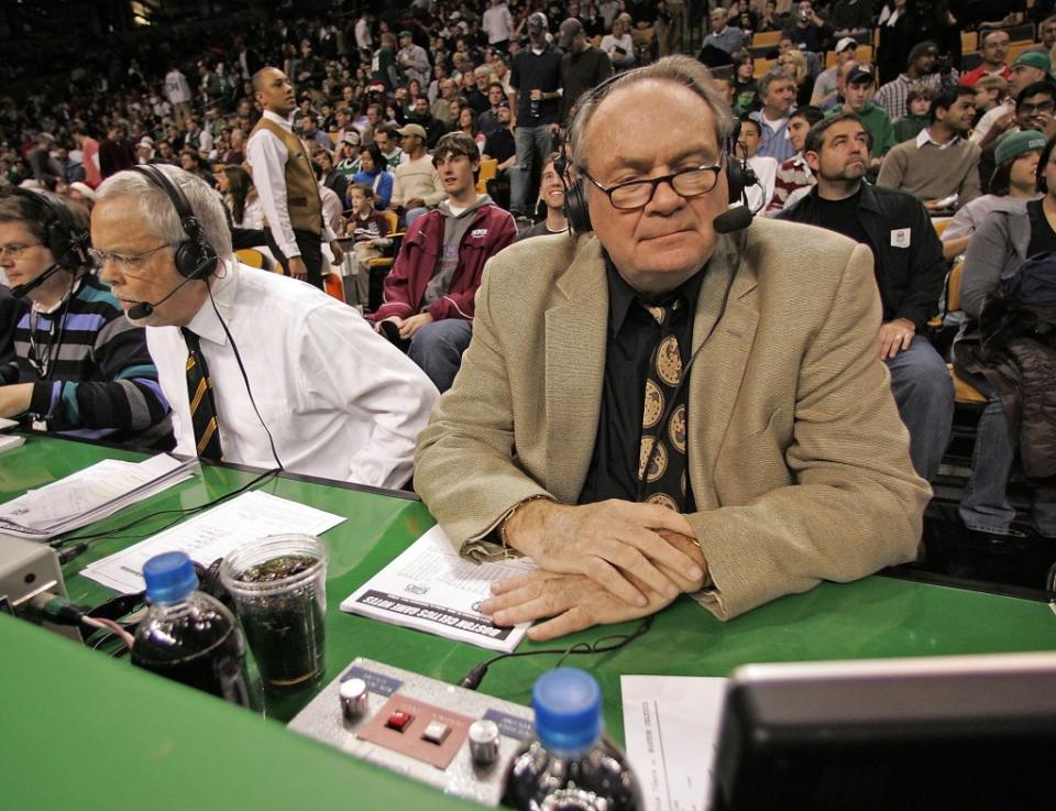 Tommy Heinsohn (centered) worked with Gorman for decades before he died in 2020. MediaNews Group via Getty Images