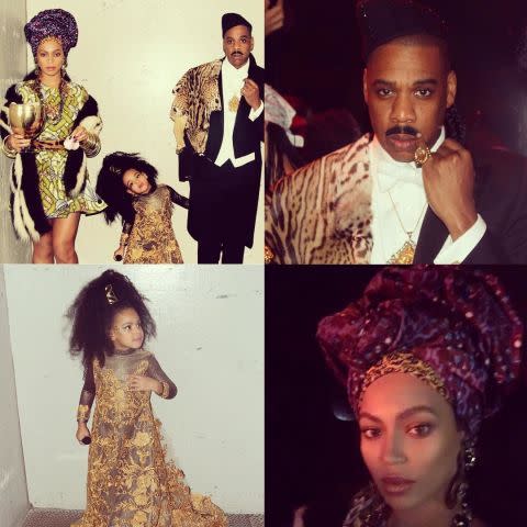 Beyoncé, Jay-Z and Blue Ivy (2015)