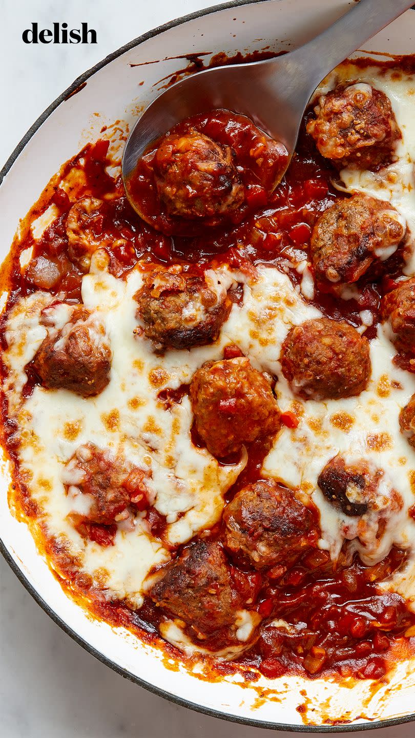 Sloppy Joe Meatball Bake