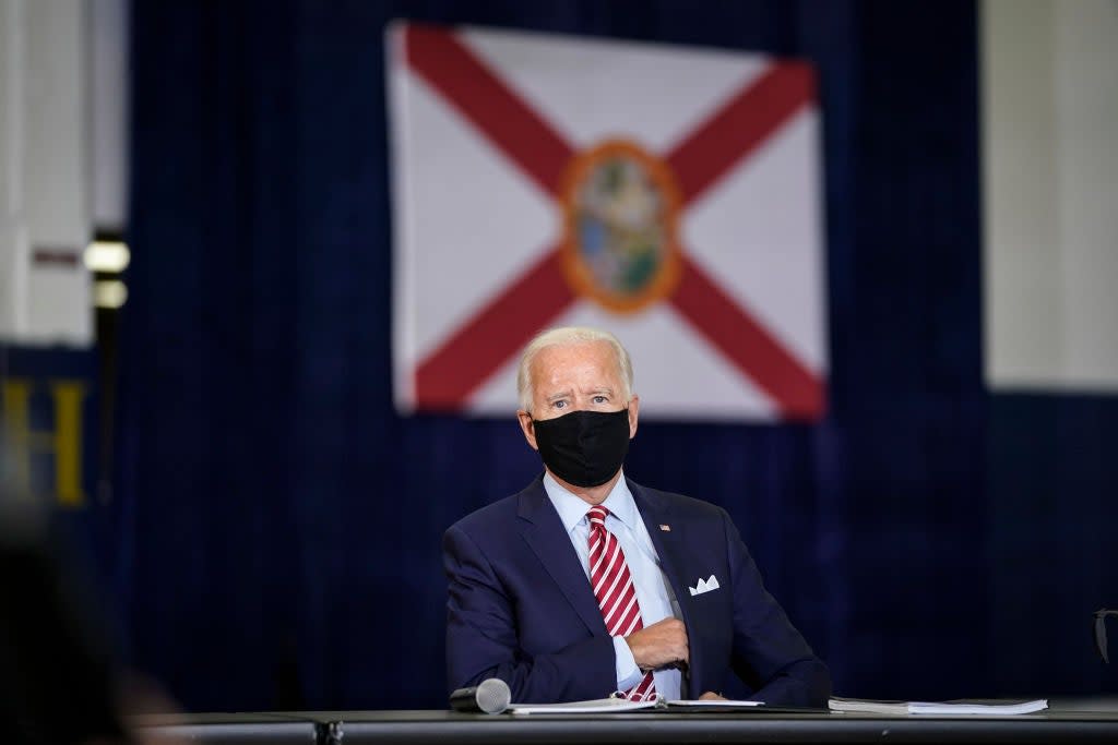 Hundreds of ex-national security officials, including some who served in the Trump administration, have endorsed Joe Biden for president. (Getty Images)