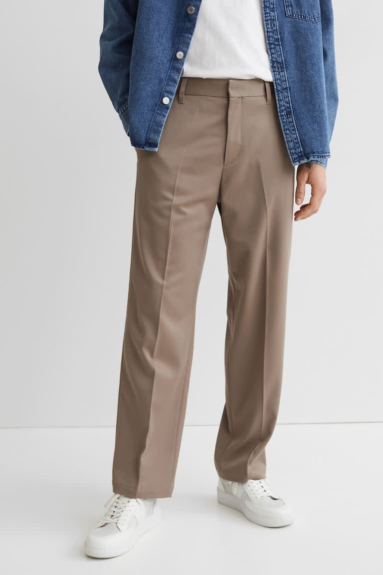 HM Relaxed-fit Creased Pants 