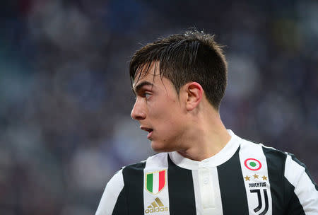 Soccer Football - Serie A - Juventus vs Udinese Calcio - Allianz Stadium, Turin, Italy - March 11, 2018 Juventus’ Paulo Dybala REUTERS/Massimo Pinca