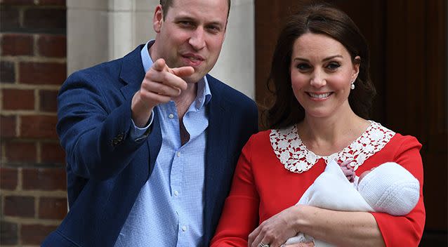 The parents were overjoyed. Source: Getty Images