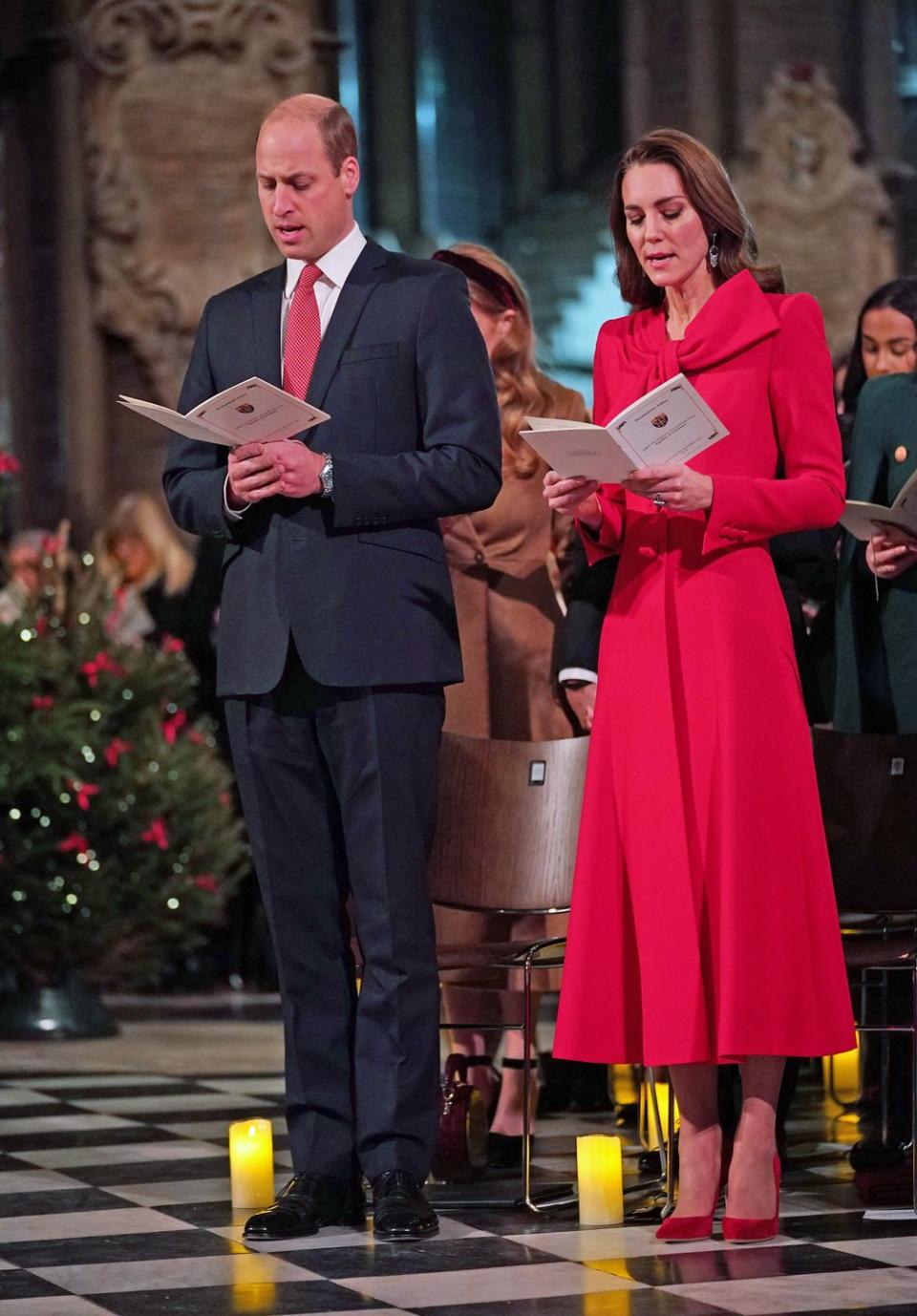 kate middleton christmas carol service westminster abbey