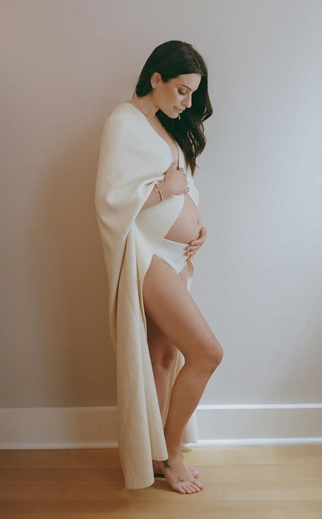 Lea Michele, Pregnancy