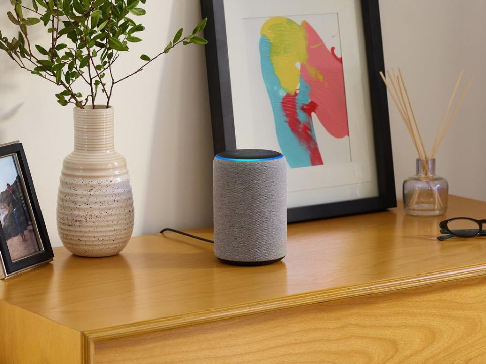 Mr Limp said Alexa-powered smart speakers could now be more proactive around the home (Amazon) (PA Media)