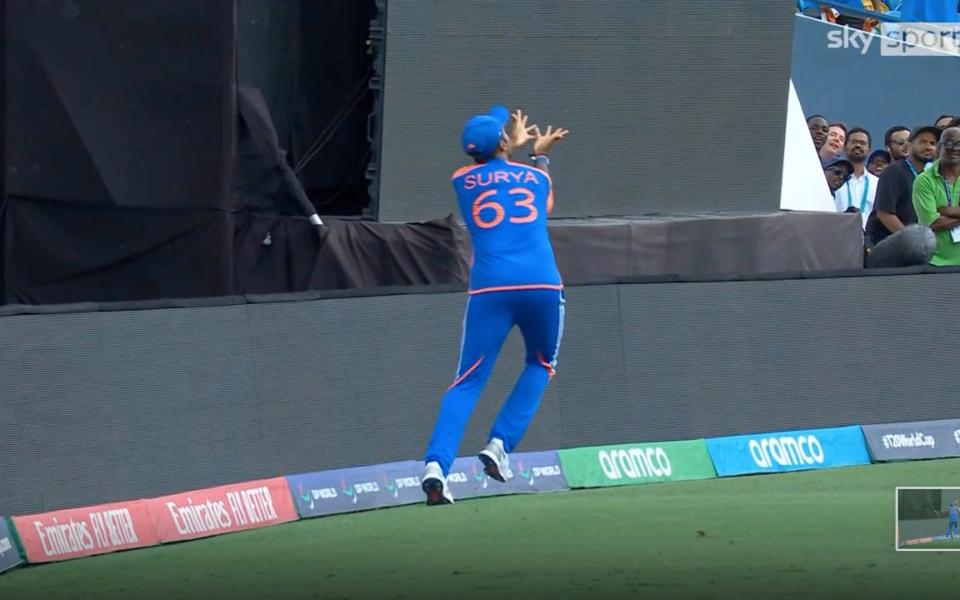 Suryakumar Yadav catch