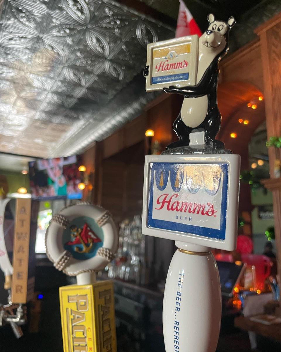 Decor inside Kelly's Bar in Hamtramck.