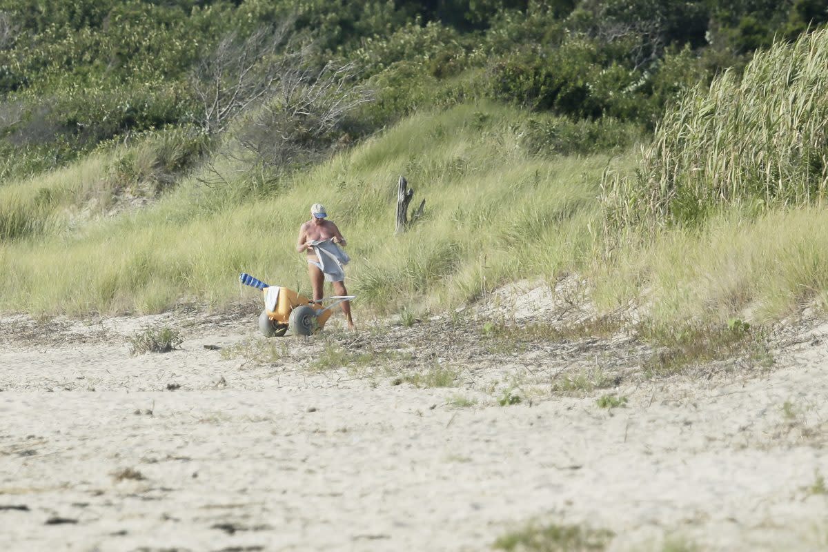 Completely Nude People Walking On The Beach - Once a nude beach, always a nude beach? At this secluded Jersey Shore spot,  'anything goes.'