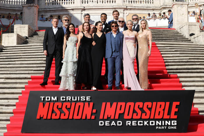 Mariela Garriga estrena junto a Tom Cruise Misión imposible 7 en Roma
