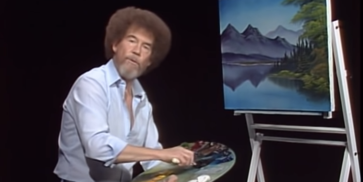 Photo credit: Bob Ross/YouTube