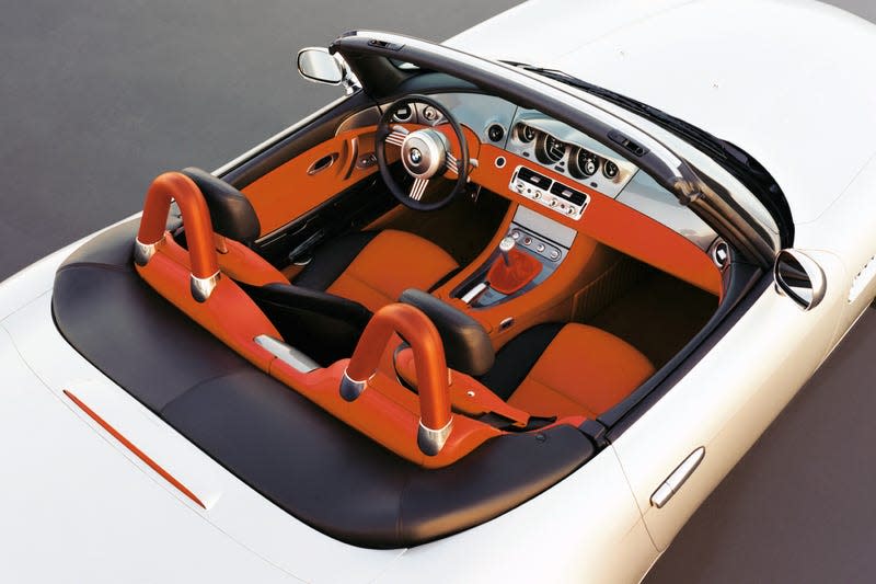 This is what the Z8 looks like without the deflector put on - Photo: BMW