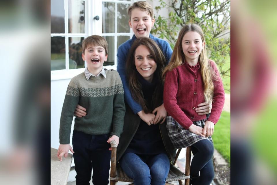 Kate Middleton reappeared in a Mother’s Day post on social media after a months-long absence from the public eye. @princeandprincessofwales / Instagram