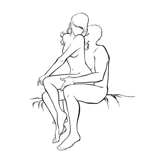 Doggy position for sex
