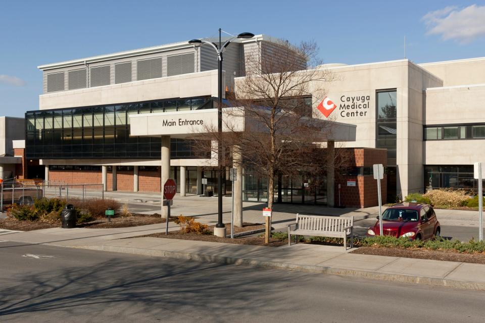 Cayuga Medical Center on Route 96 in the Town of Ithaca has undertaken a series of expansions to their building in recent years.