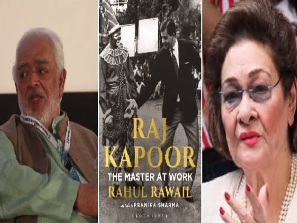 Rahul Rawail, &#39;Raj Kapoor: The Master At Work&#39; book, late Krishna Kapoor-- wife of late Raj Kapoor (Image source: Instagram)
