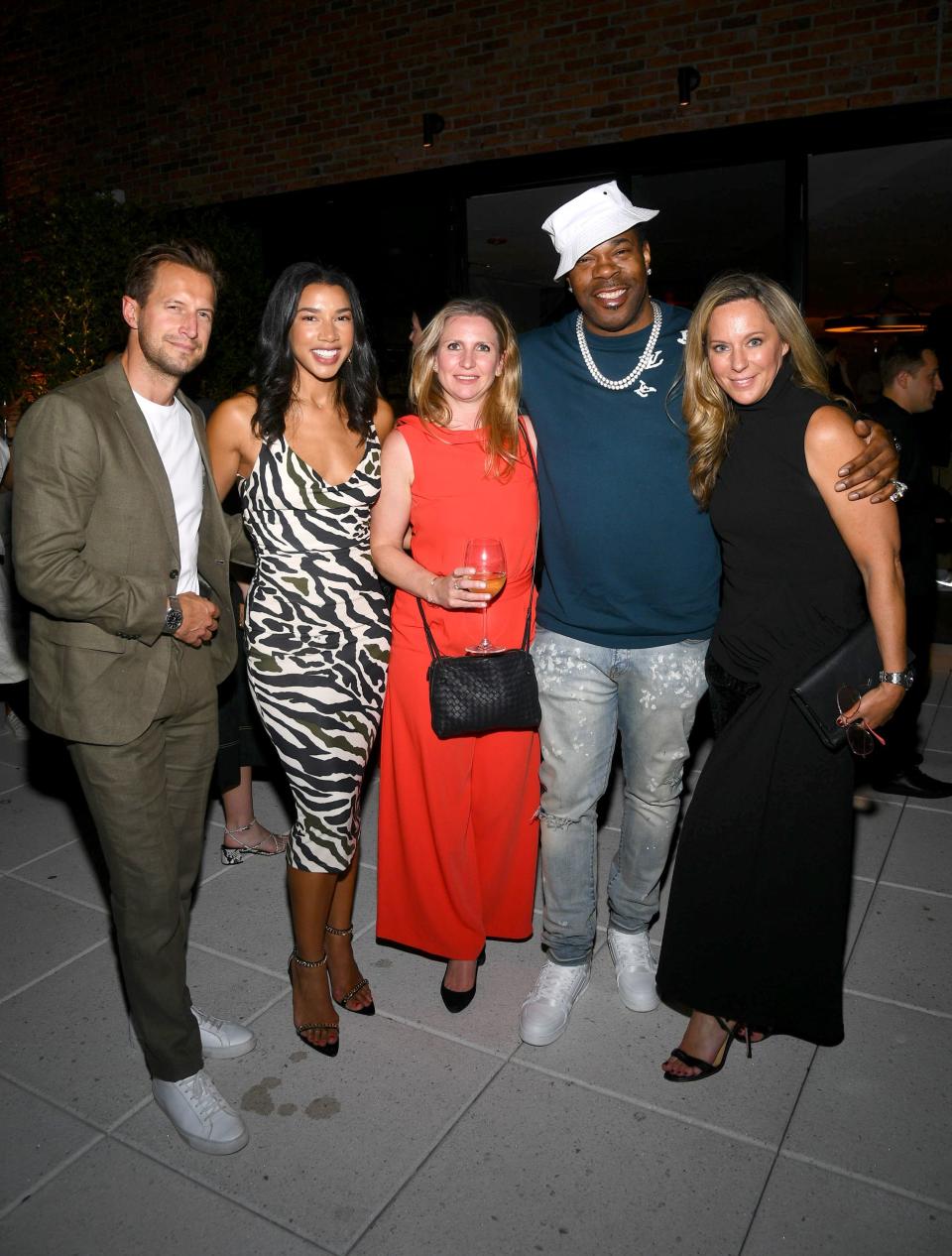 Brendan Fallis, Hannah Bronfman, Busta Rhymes and Ginny Wright at the 50th Anniversary of Royal Oak hosted by Audemars Piguet. - Credit: Getty Images for Audemars Piguet