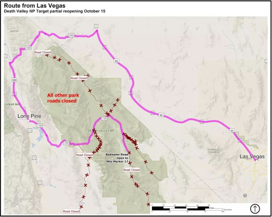 (Map: Death Valley National Park)