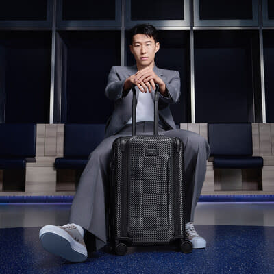 TUMI Global Ambassador and pro footballer Son Heung-Min with Tegra-Lite®