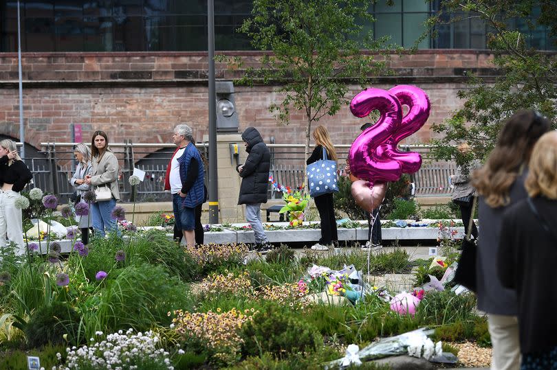 A poignant drone display was originally planned over the Glade of Light