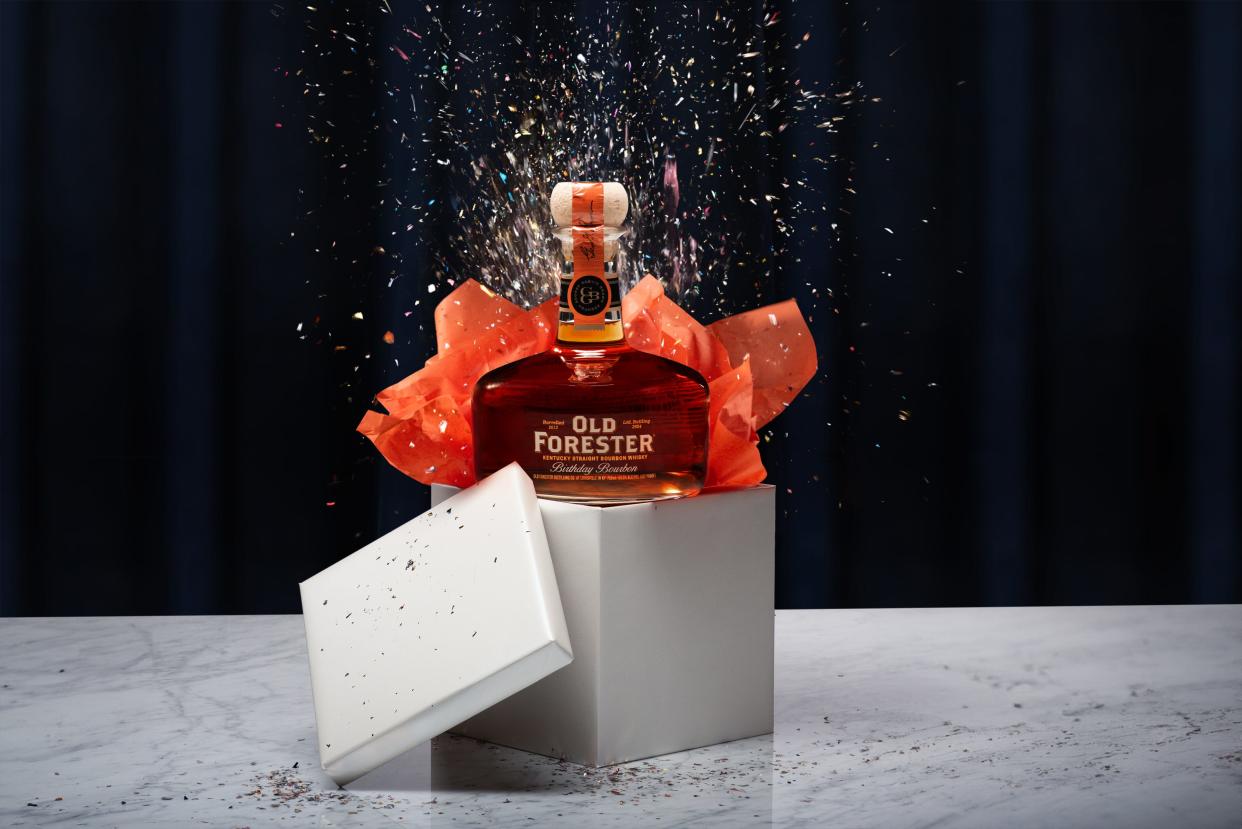 Old Forester's 2024 Birthday Bourbon is 12 years old and 107 proof. This year, consumers can earn the opportunity to purchase this rare bottle via a national sweepstakes.