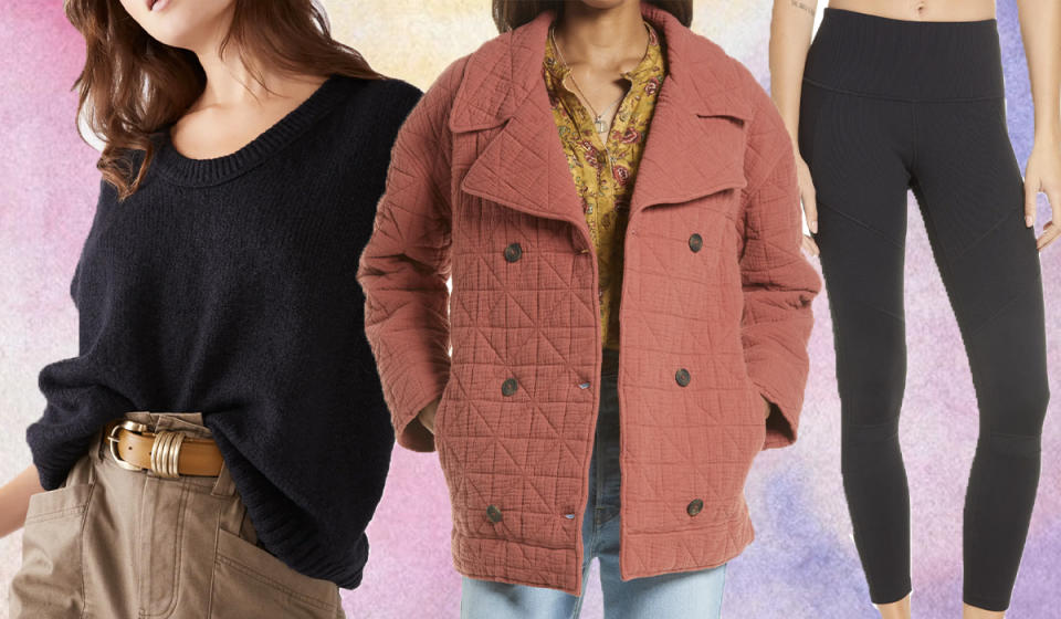 Score perfect sweaters, winter jackets, warm leggings and so much more — all at unbeatable discounts. (Photo: Nordstrom)