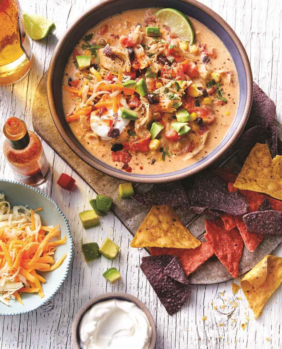 Creamy Chicken Tortilla Soup