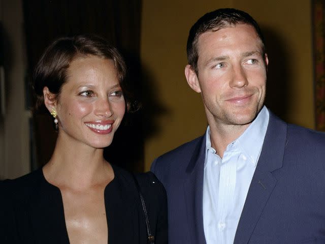 <p>Richard Corkery/NY Daily News Archive/Getty</p> Christy Turlington and Edward Burns at a screening party for 'Greenfingers' in 2001.