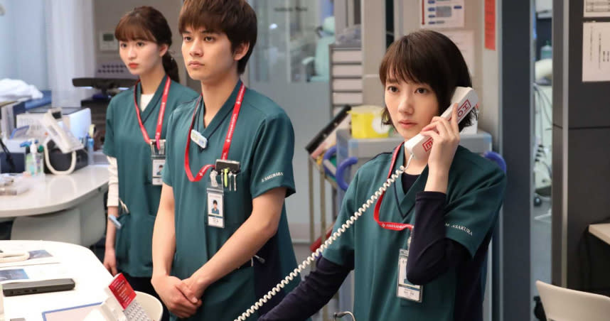 波瑠工作態度認真，田中圭、岡崎紗繪一致認同她是「最適合當 Night Doctor」的人。（圖／KKTV提供）