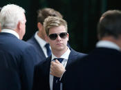 Steve Smith arrives in Coffs Harbour ahead of today's funeral for Phillip Hughes