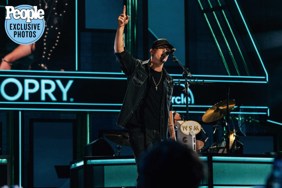 Chase Matthew Makes Grand Ole Opry Debut — After a Ride on His Harley and a Hug from His Grandparents