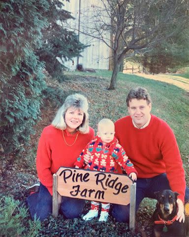 Taylor Swift/Instagram Taylor Swift as a baby with her parents